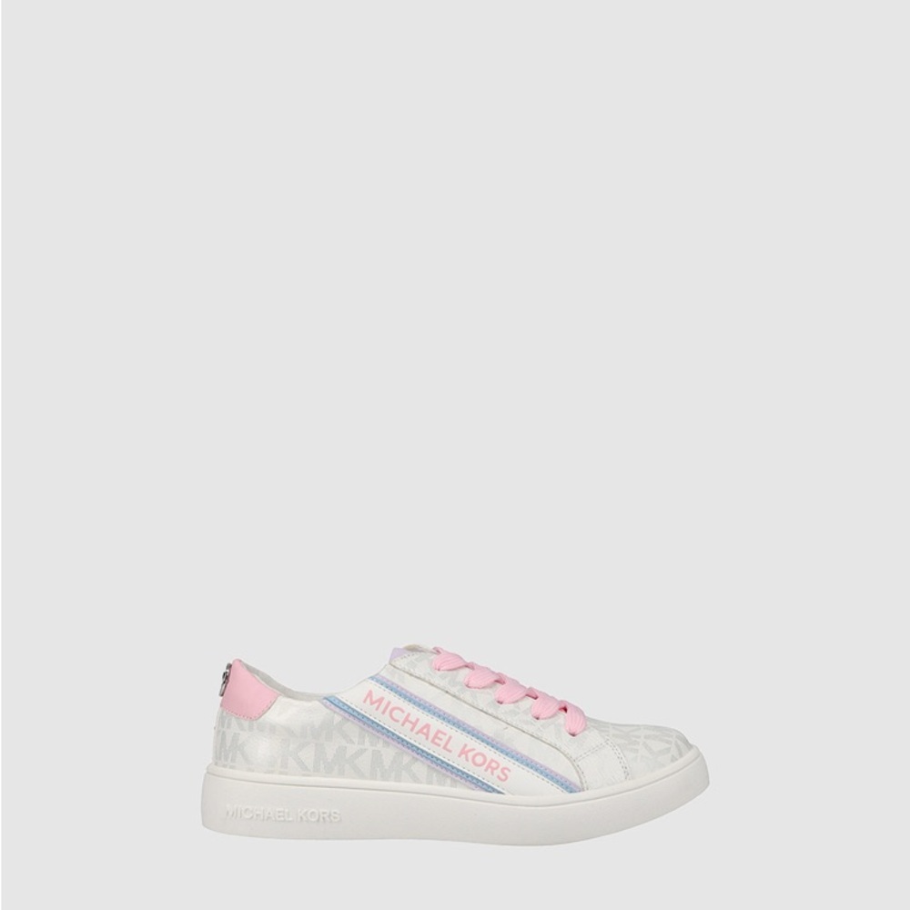 Michael Kors Kids Shoes in White and Pink